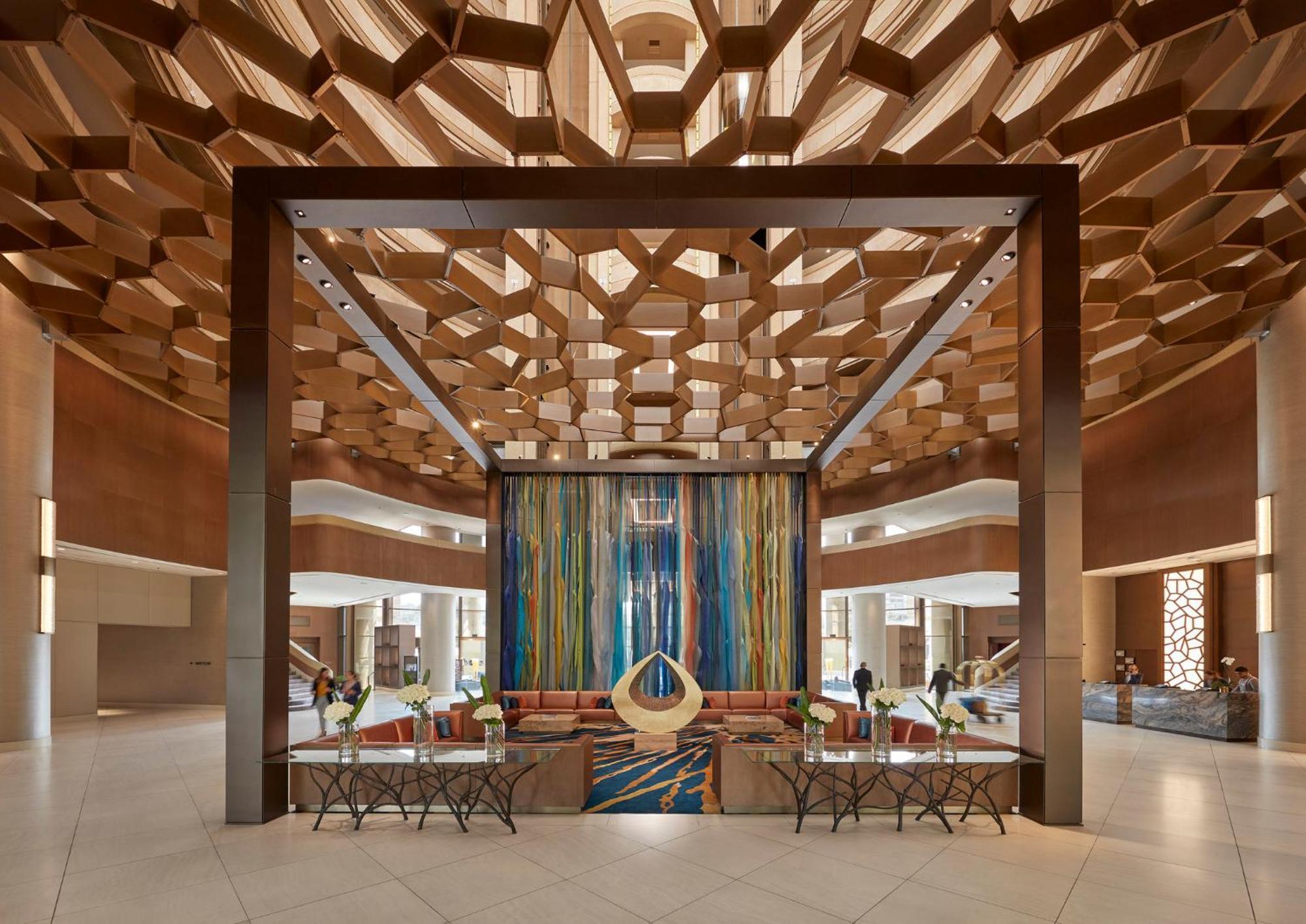 Отель Mandarin Oriental, Сантьяго Экстерьер фото The lobby of the hotel